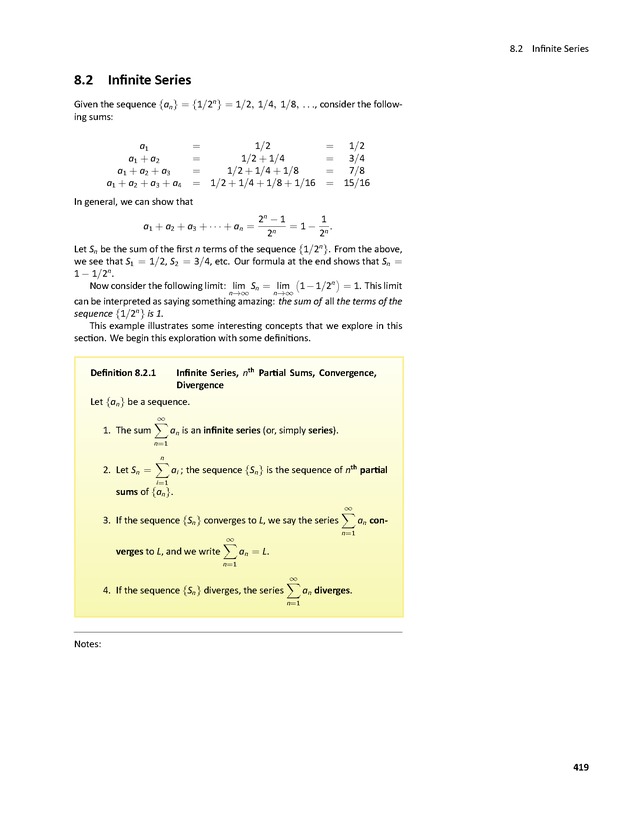 APEX Calculus - Page 419